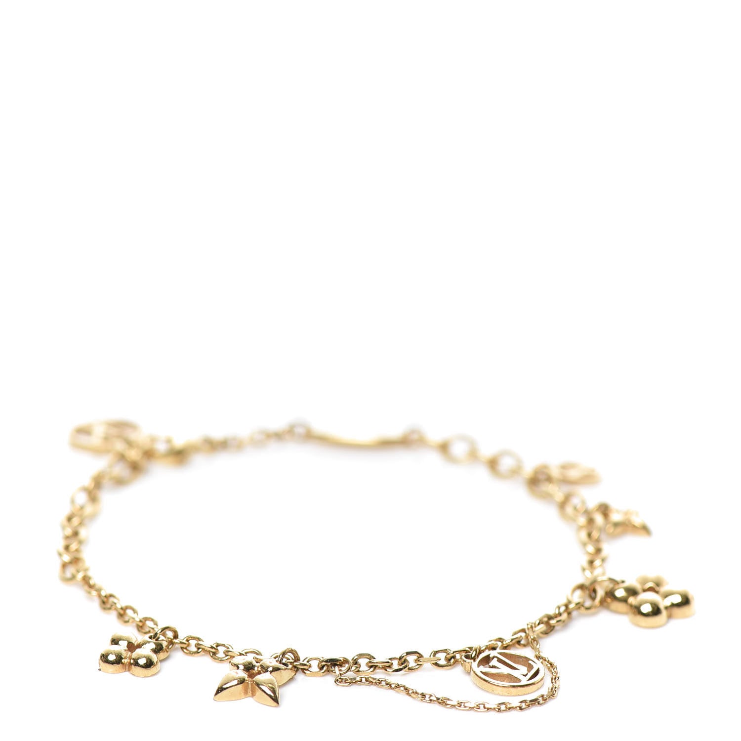 Louis Vuitton Metal Monogram Blooming Supple Bracelet 1 of 5