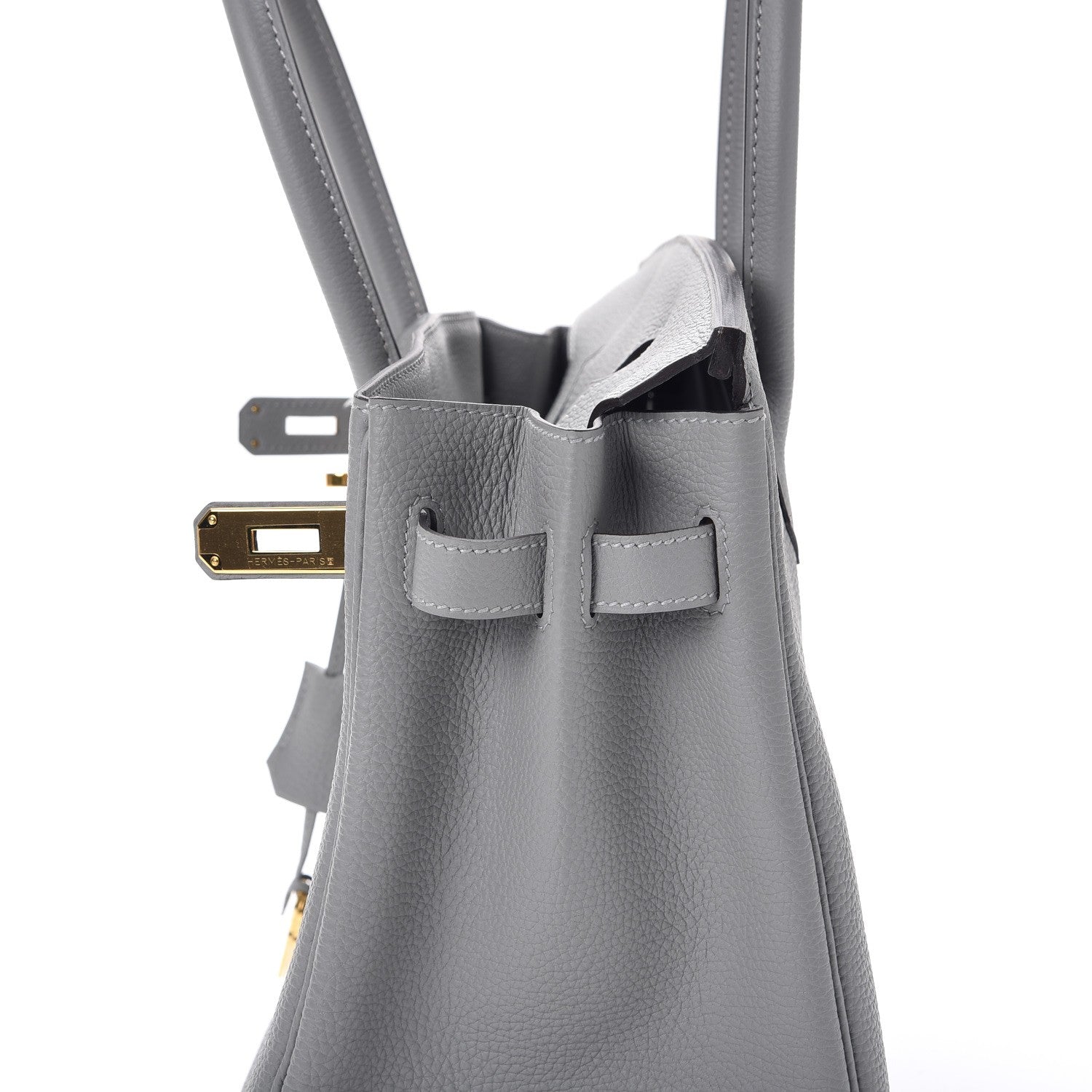 Hermes Togo Birkin 30 Gris Mouette 32 of 38