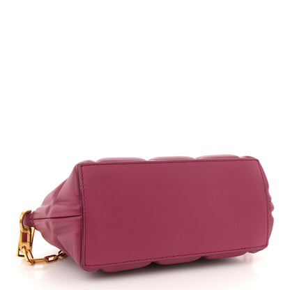 Bottega Veneta Padded Nappa Mini Half Moon Bag Purple 4 of 10