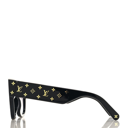 Louis Vuitton LOUIS VUITTON Rendez-Vous Square Sunglasses Z1564W Black 3 of 7