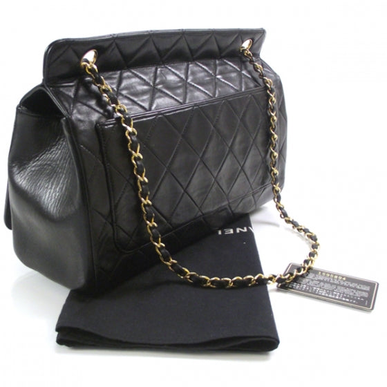 Chanel Lambskin Jumbo Flap Black 3 of 13