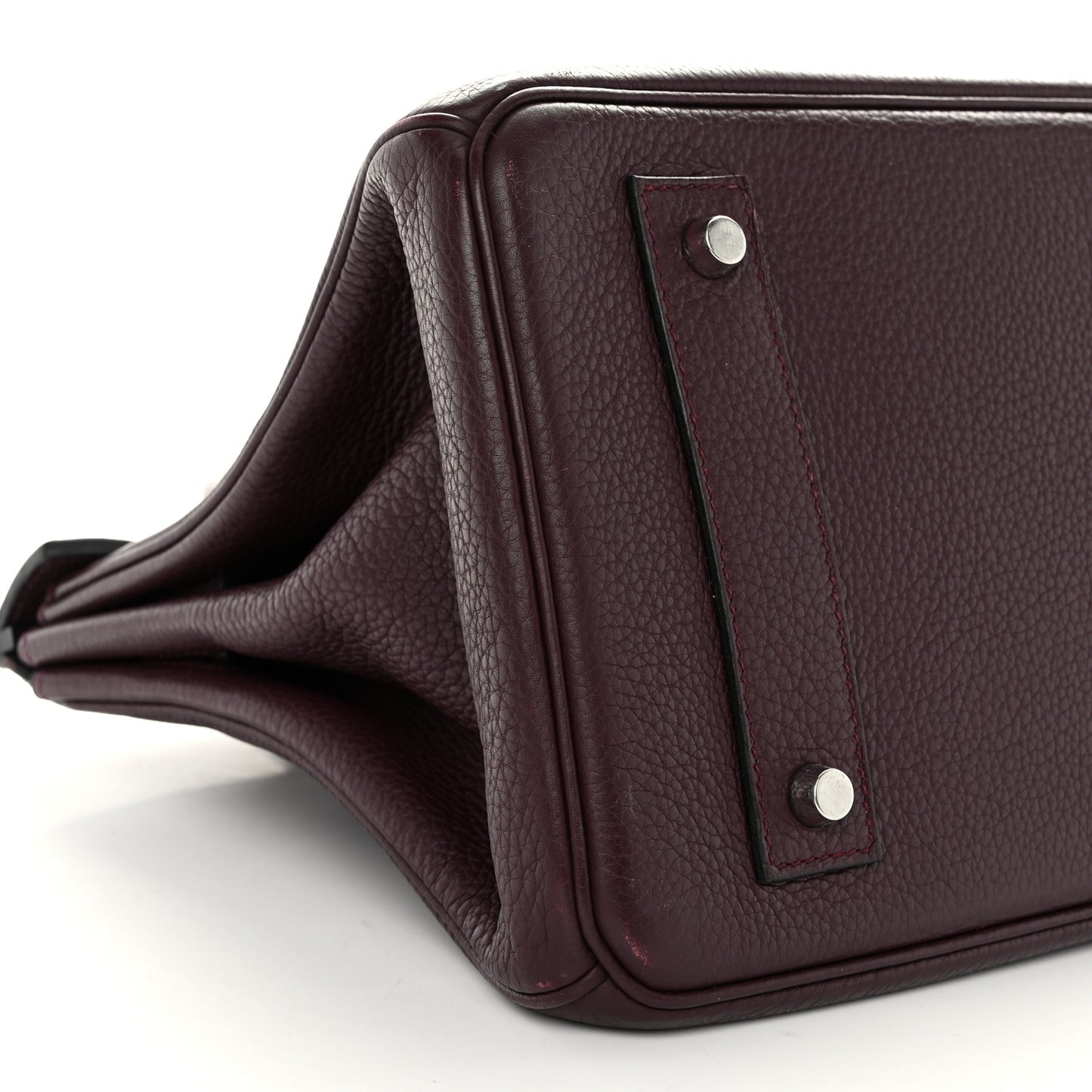 Taurillon Clemence JPG Birkin II 42 Prune