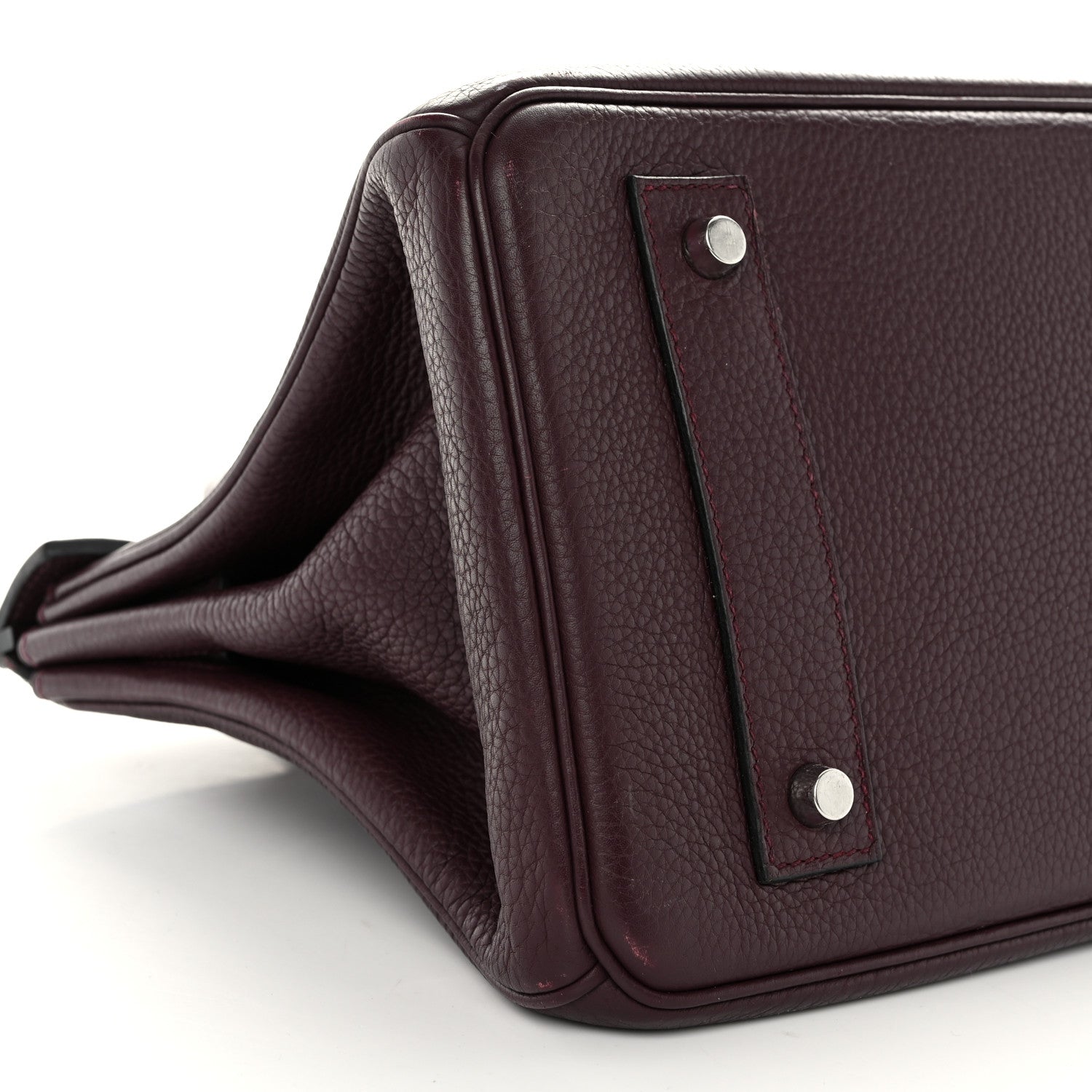 Hermes Taurillon Clemence JPG Birkin II 42 Prune 9 of 14