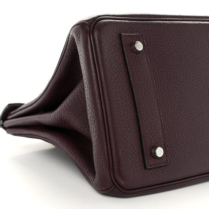 Hermes Taurillon Clemence JPG Birkin II 42 Prune 9 of 14