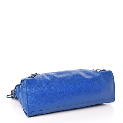 Balenciaga Agneau Classic Hardware City Bleu Lazuli 4 of 10