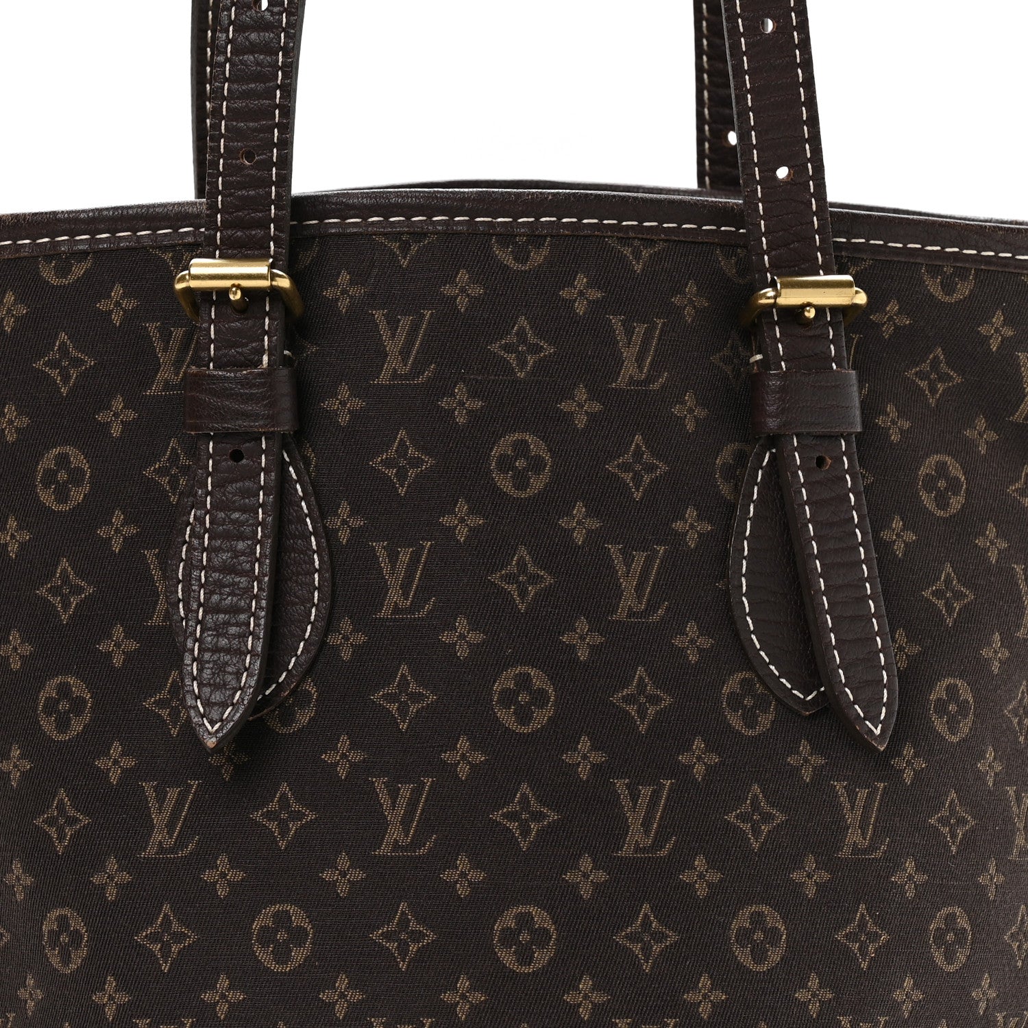 Louis Vuitton Mini Lin Monogram Bucket Bag Ebene 8 of 10
