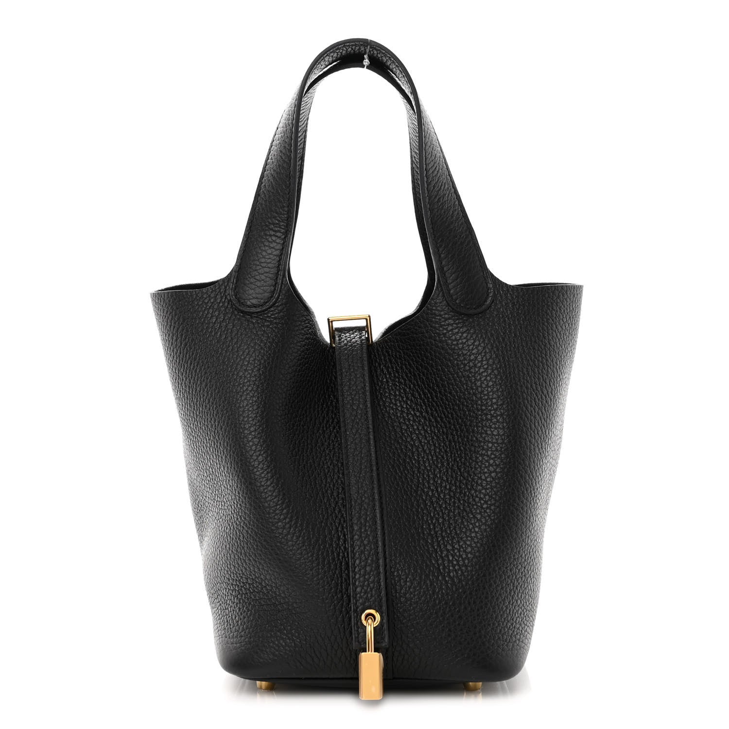 Hermes Taurillon Clemence Picotin Lock 18 PM Black 1 of 11