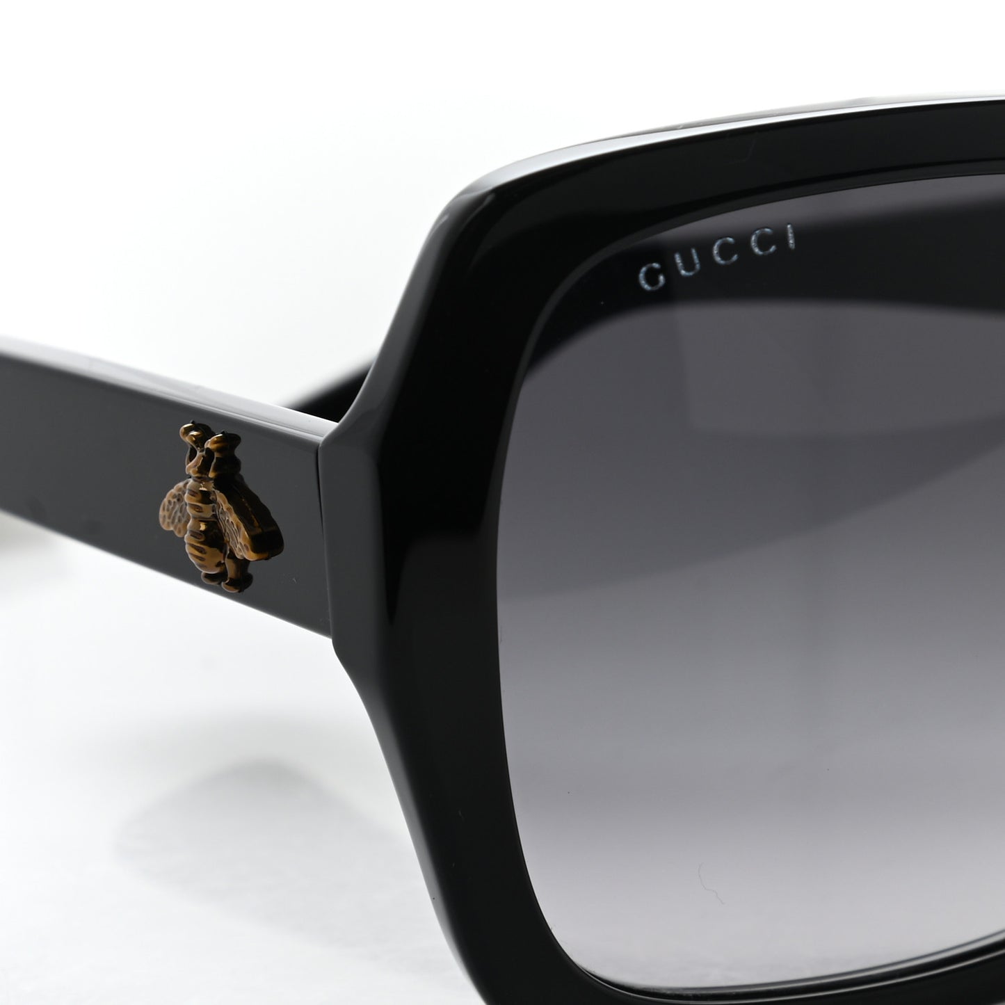 Acetate Square Frame GG0096S Sunglasses Black