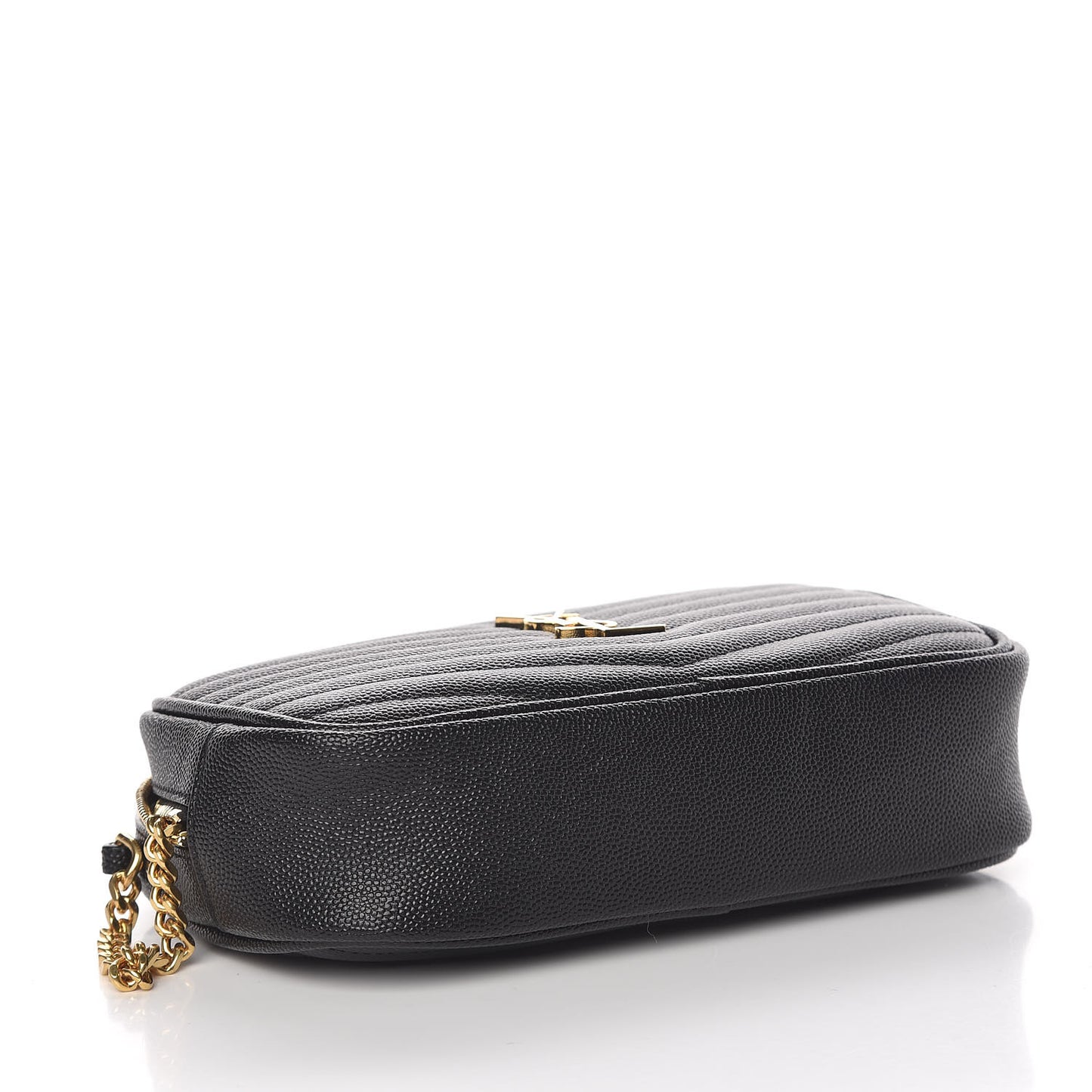 Grain De Poudre Matelasse Monogram Mini Lou Camera Bag Black