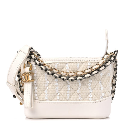 Chanel Lambskin Calfskin Tweed Success Story Set of 4 Minis Bags White 36 of 44