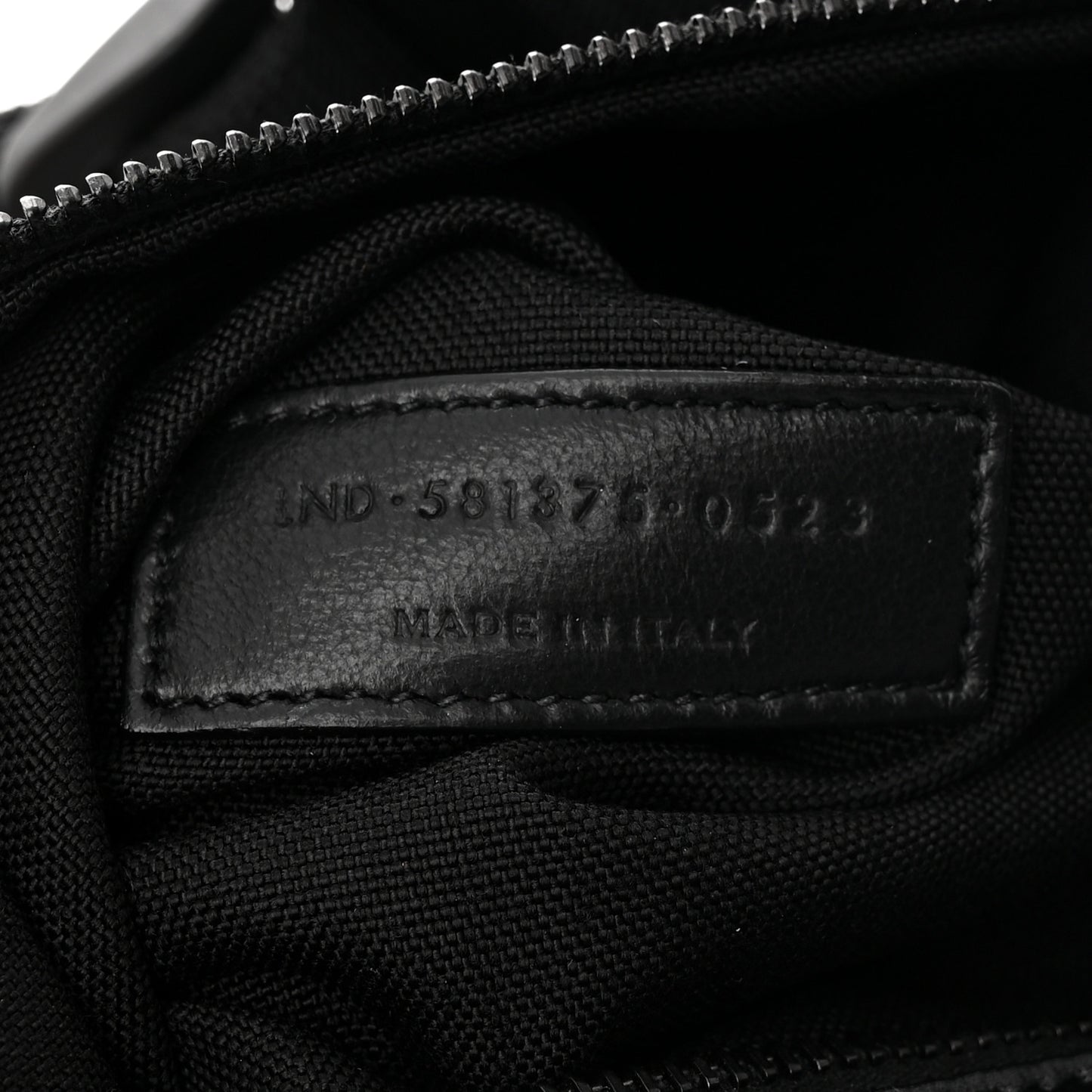 Nylon Logo Nuxx Body Belt Bag Black