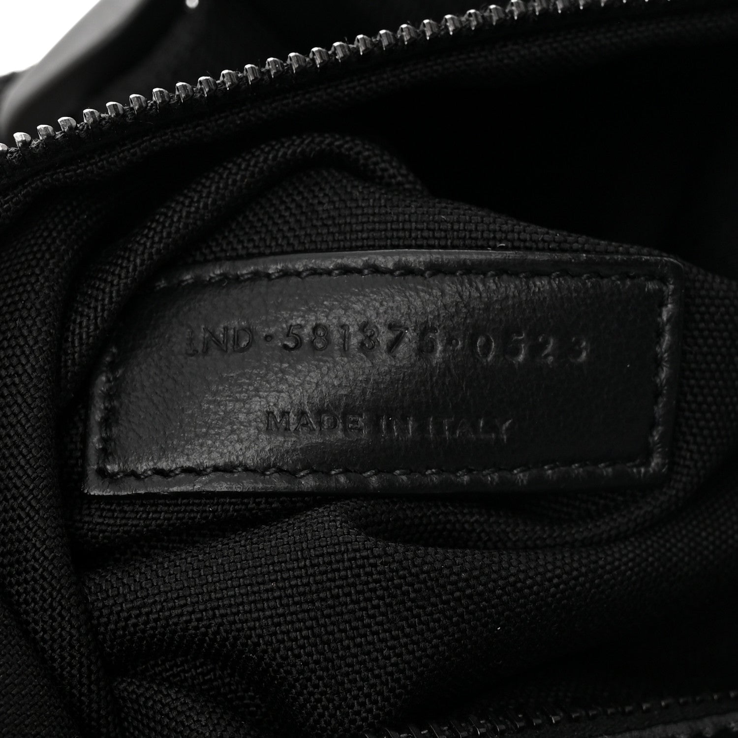 Saint Laurent Nylon Logo Nuxx Body Belt Bag Black 7 of 11