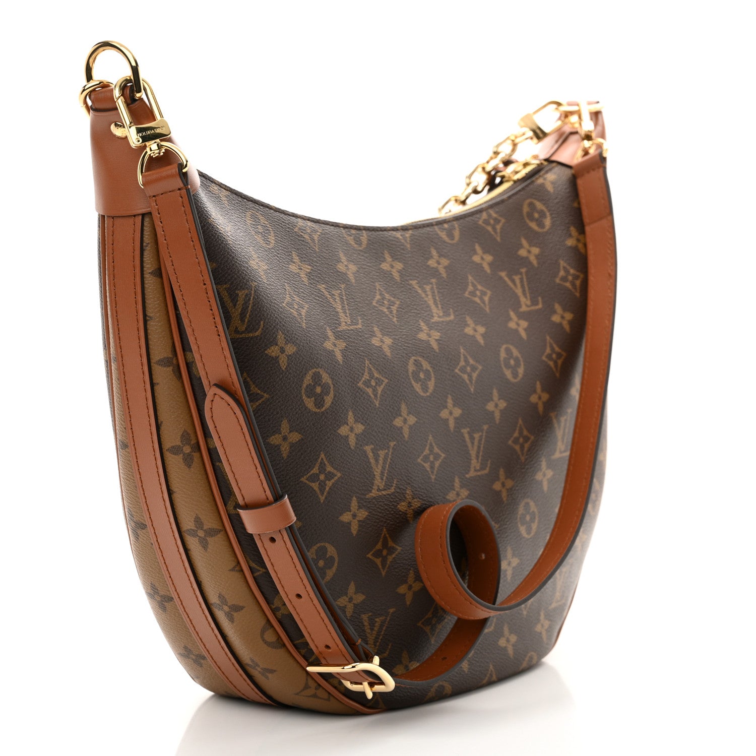 Louis Vuitton Reverse Monogram Loop Hobo 4 of 11