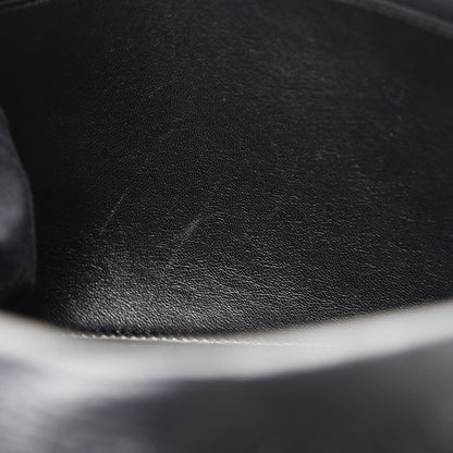 Saint Laurent Crinkled Calfskin Matelasse Monogram Medium Niki Chain Satchel Black 7 of 10