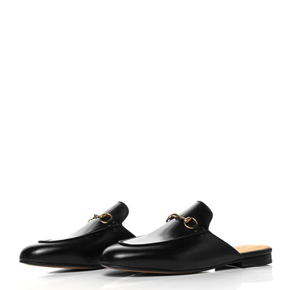 Gucci Calfskin Womens Princetown Slippers 39 Black 3 of 7