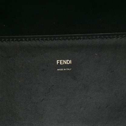 Fendi Vitello King Plexiglass Medium Fendi Sunshine Shopper Tote Black 6 of 12