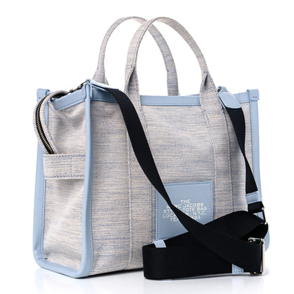 Marc Jacobs Canvas Small Summer Tote Bag Blue 3 of 18