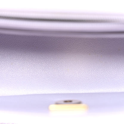 Chanel Lambskin Quilted Mini Top Handle Rectangular Flap Light Purple 5 of 10