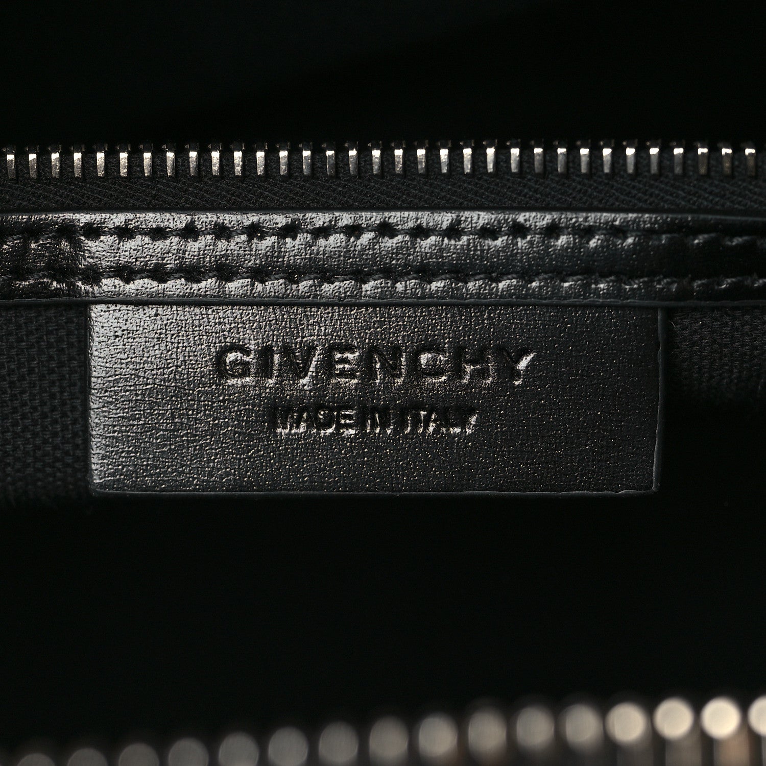 Givenchy Shiny Lord Calfskin Medium Antigona Black 6 of 10