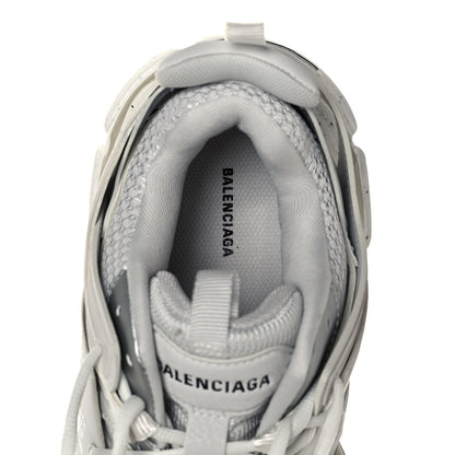 Balenciaga Rubber Mesh Fabric Monocolor Recycled Sole Womens Track Sneakers 40 White 7 of 9