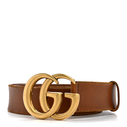 Gucci Faded Calfskin Double G 40mm Belt 85 34 Cuir 1 of 6