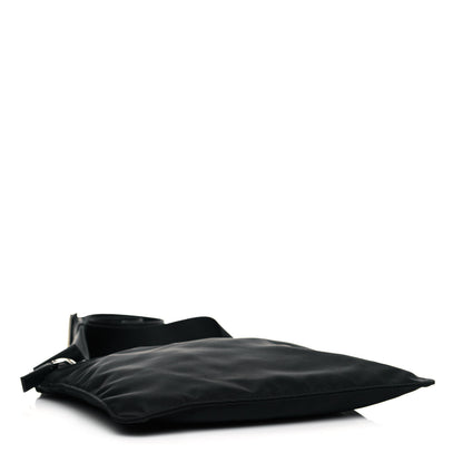 Prada Nylon Vela Flat Messenger Bag Black 4 of 10