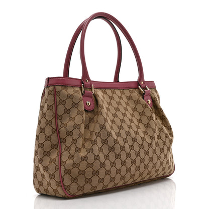 Gucci Monogram Medium Sukey Top Handle Tote Peonia Flower 3 of 24
