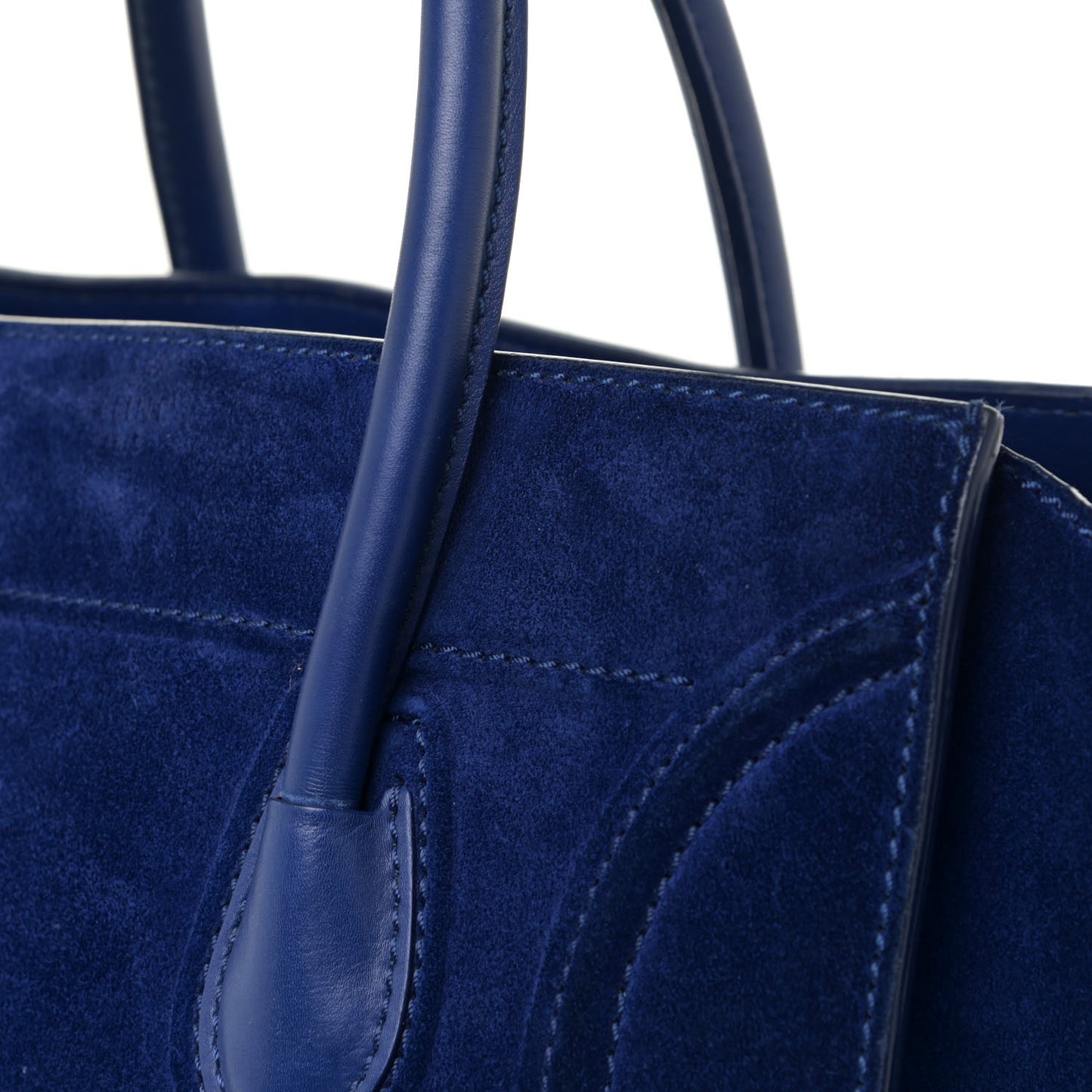 Suede Medium Phantom Luggage Royal Blue