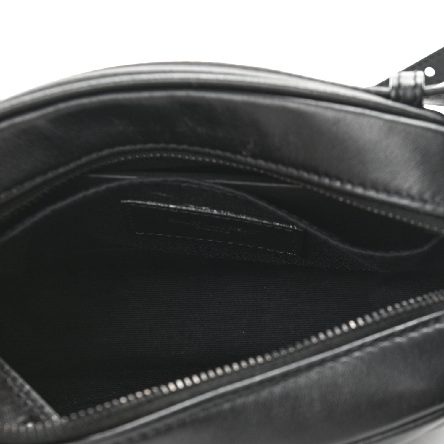 Saint Laurent Calfskin Matelasse Monogram Lou Belt Bag Black 4 of 8