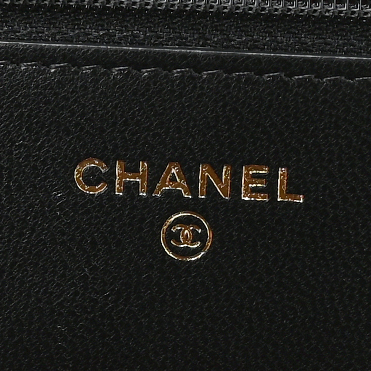 Chanel Lambskin Quilted Chanel 19 Wallet On Chain WOC Black 11 of 23