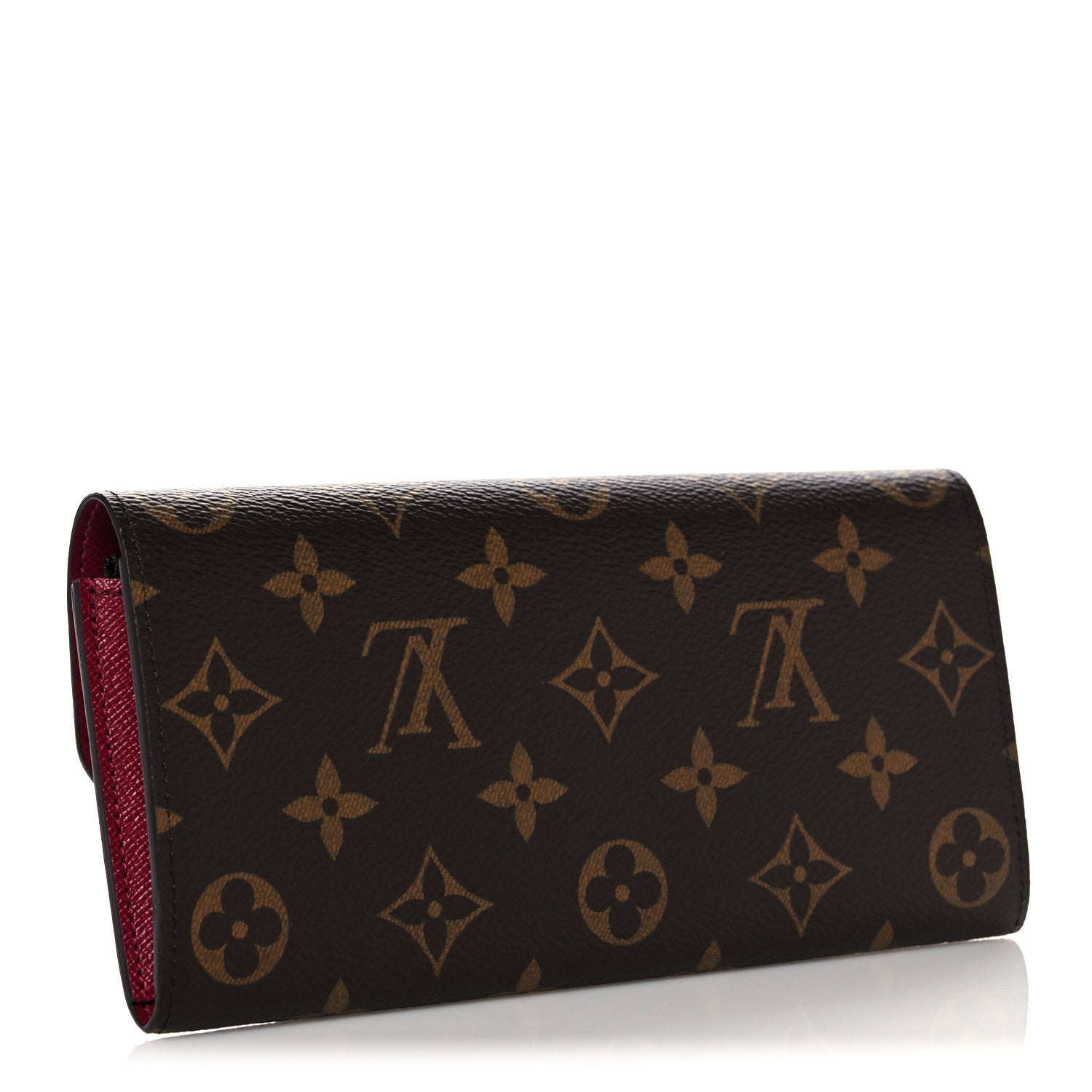 Louis Vuitton Monogram Emilie Wallet Fuchsia 3 of 10
