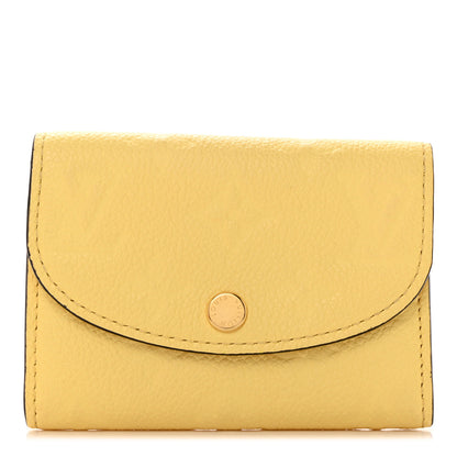Louis Vuitton Empreinte Rosalie Coin Purse Yellow 1 of 7