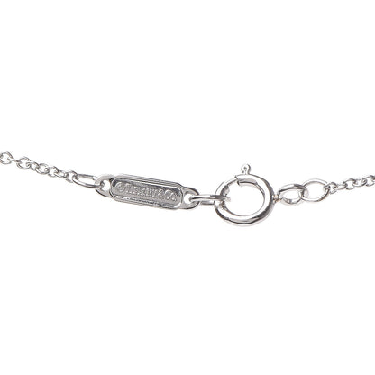 Tiffany Platinum Diamond Small Heart Pendant Necklace 6 of 6