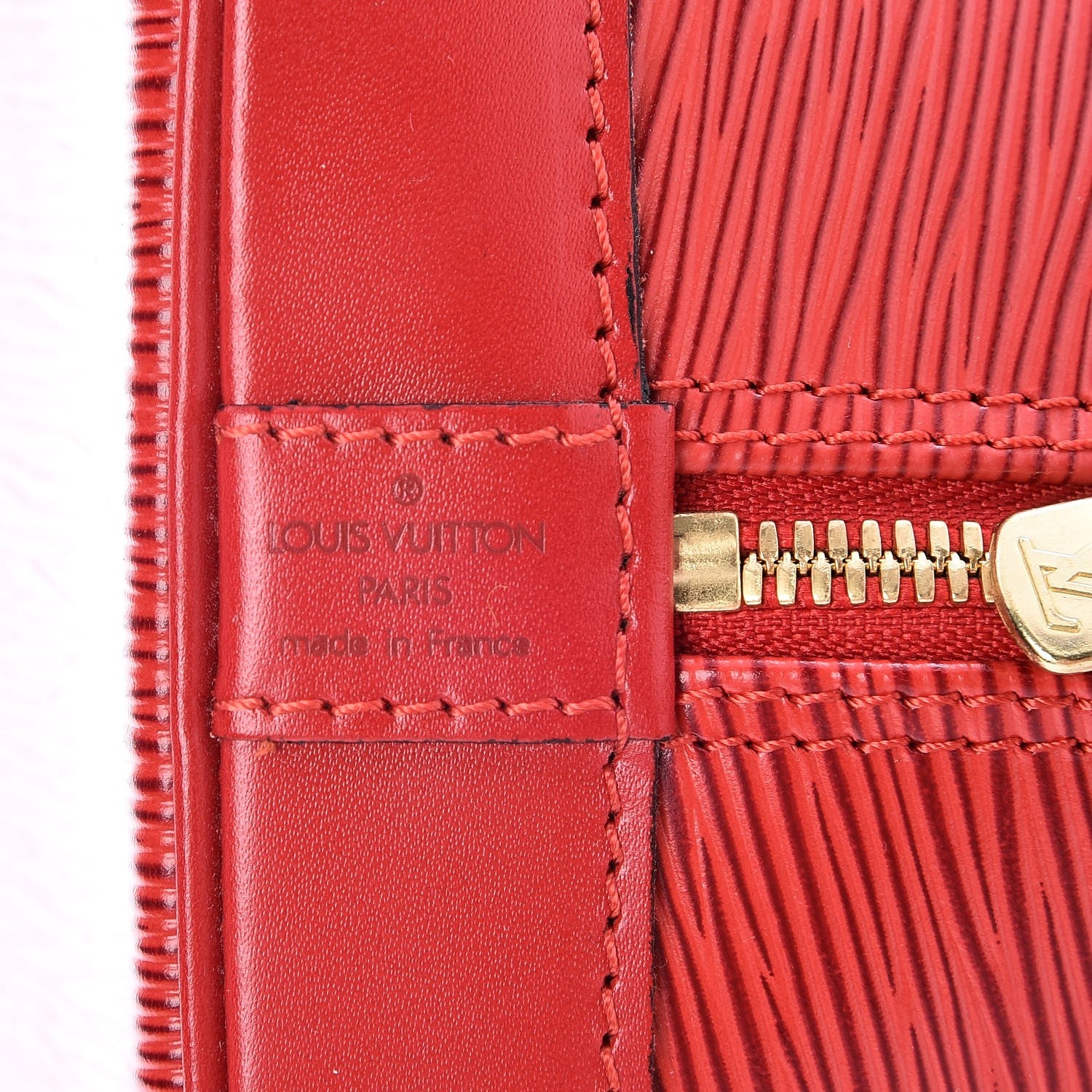 Louis Vuitton Epi Alma PM Castillan Red 7 of 7