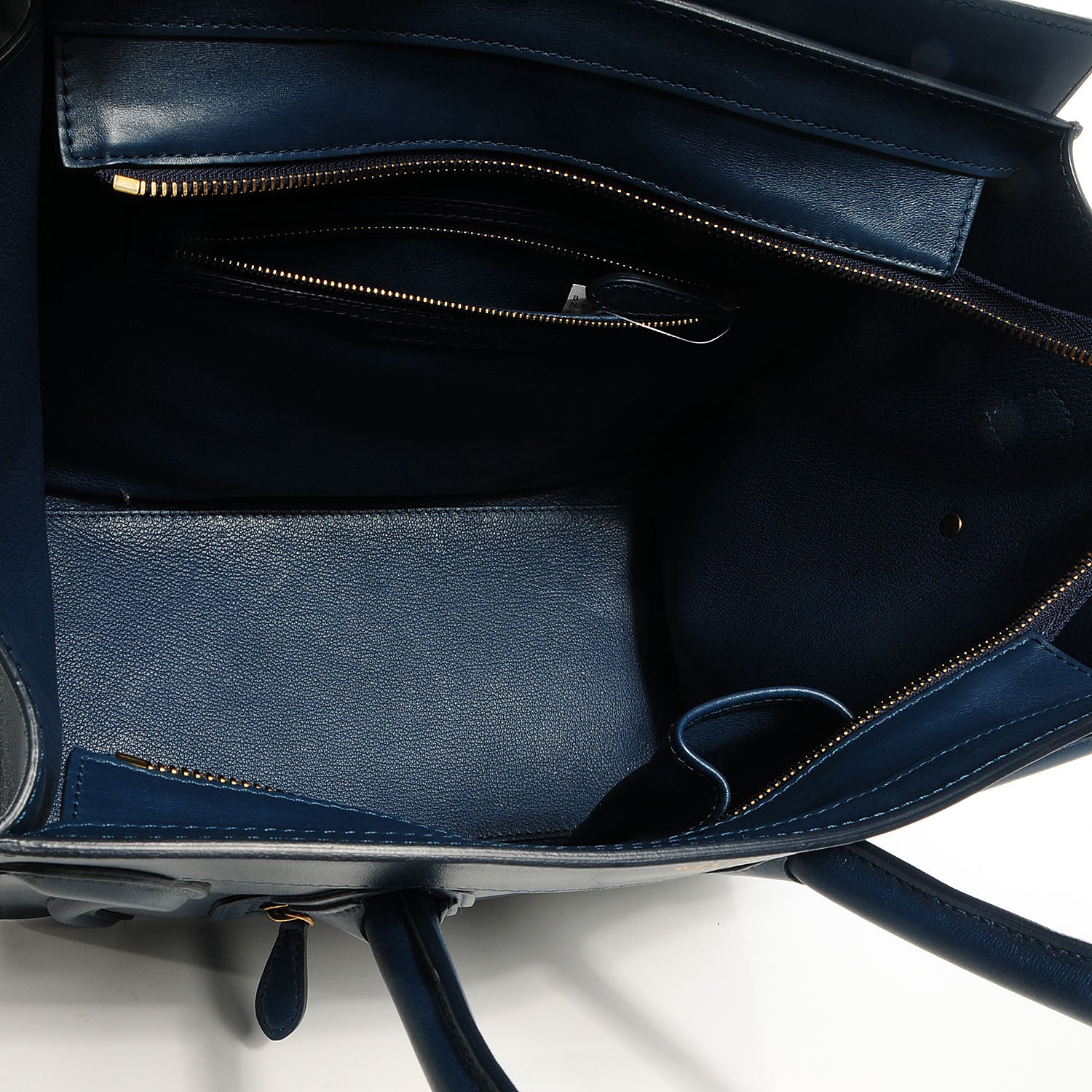 Celine Palmelato Mini Luggage Deepsea 7 of 9