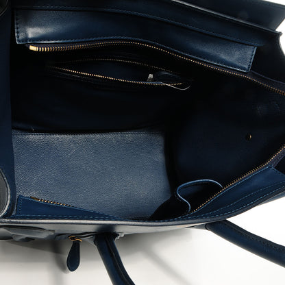 Celine Palmelato Mini Luggage Deepsea 7 of 9
