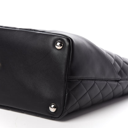 Chanel Calfskin Quilted Large Cambon Tote Black 9 of 9
