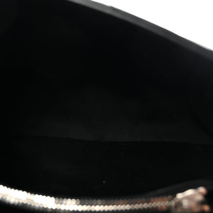 Saint Laurent Calfskin Y Quilted Monogram Small Loulou Chain Satchel Black 5 of 9