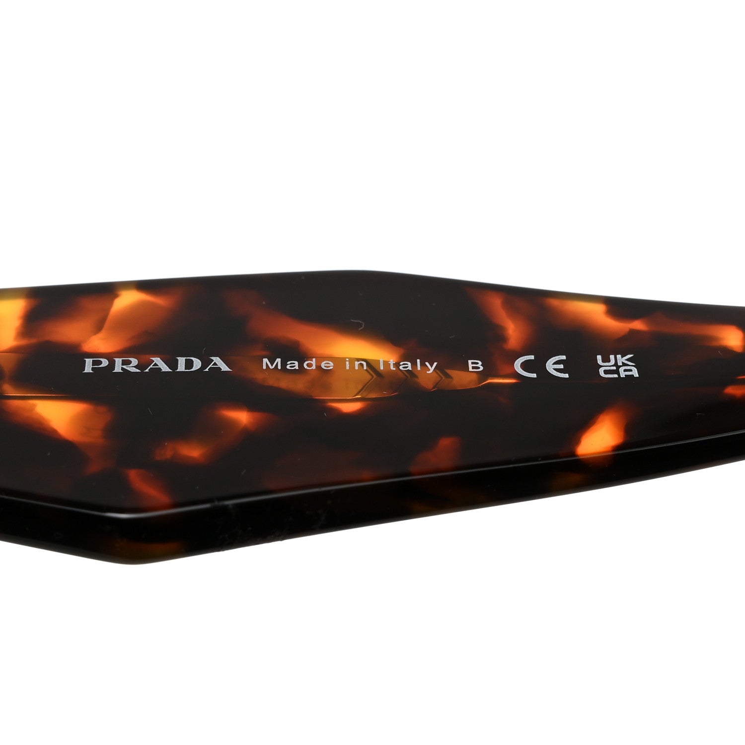 Prada Acetate Symbole Sunglasses SPR 17W Havana 6 of 8