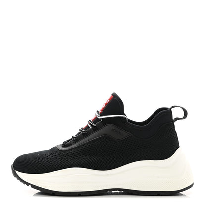 Prada Mesh Neoprene America’s Cup 45mm Sneakers 38.5 Black White 1 of 11