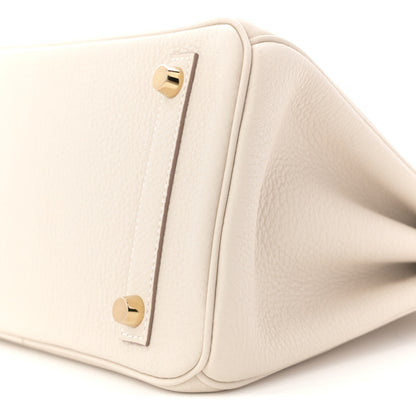 Hermes Togo Birkin 25 Craie 10 of 11