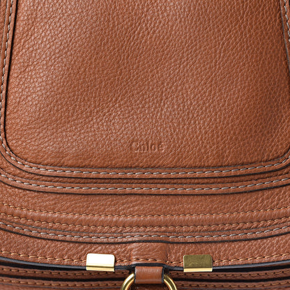Chloe Calfskin Medium Marcie Satchel Tan 18 of 18
