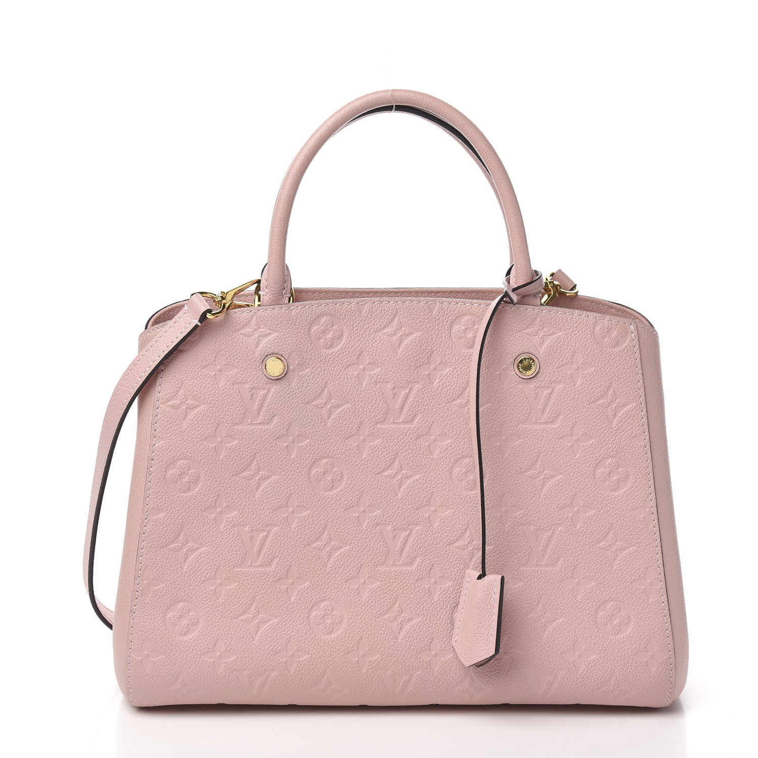 Louis Vuitton Empreinte Montaigne MM Rose Ballerine 1 of 10