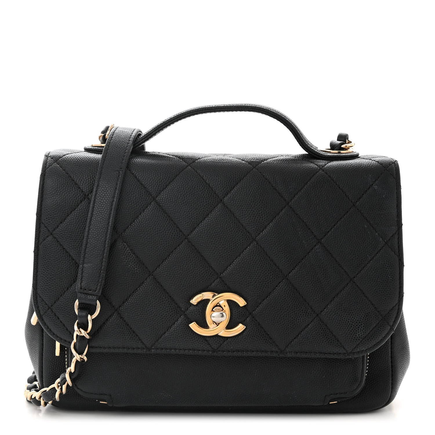 Chanel Caviar Quilted Medium Business Affinity Flap Black 1 of 11