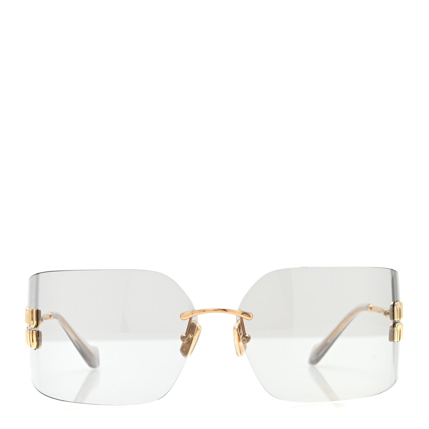 Metal Aube Sunglasses SMU54Y Light Gray