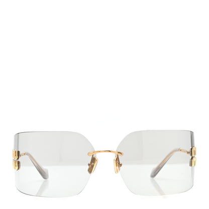 Miu Miu Metal Aube Sunglasses SMU54Y Light Gray 2 of 7