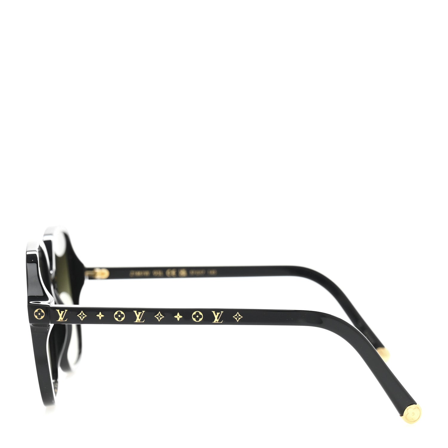 Louis Vuitton Acetate My Monogram Light Square Sunglasses Z1861W Black 3 of 8