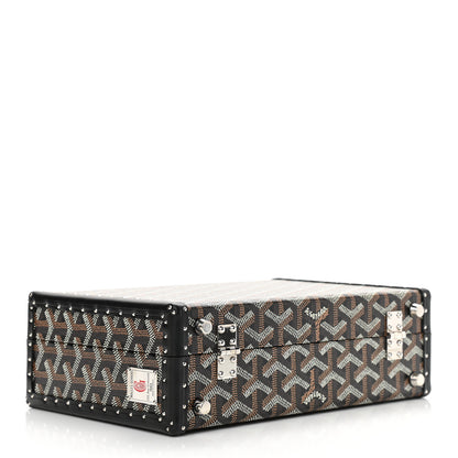 Goyard Goyardine Grand Hotel Trunk Bag Black 4 of 11