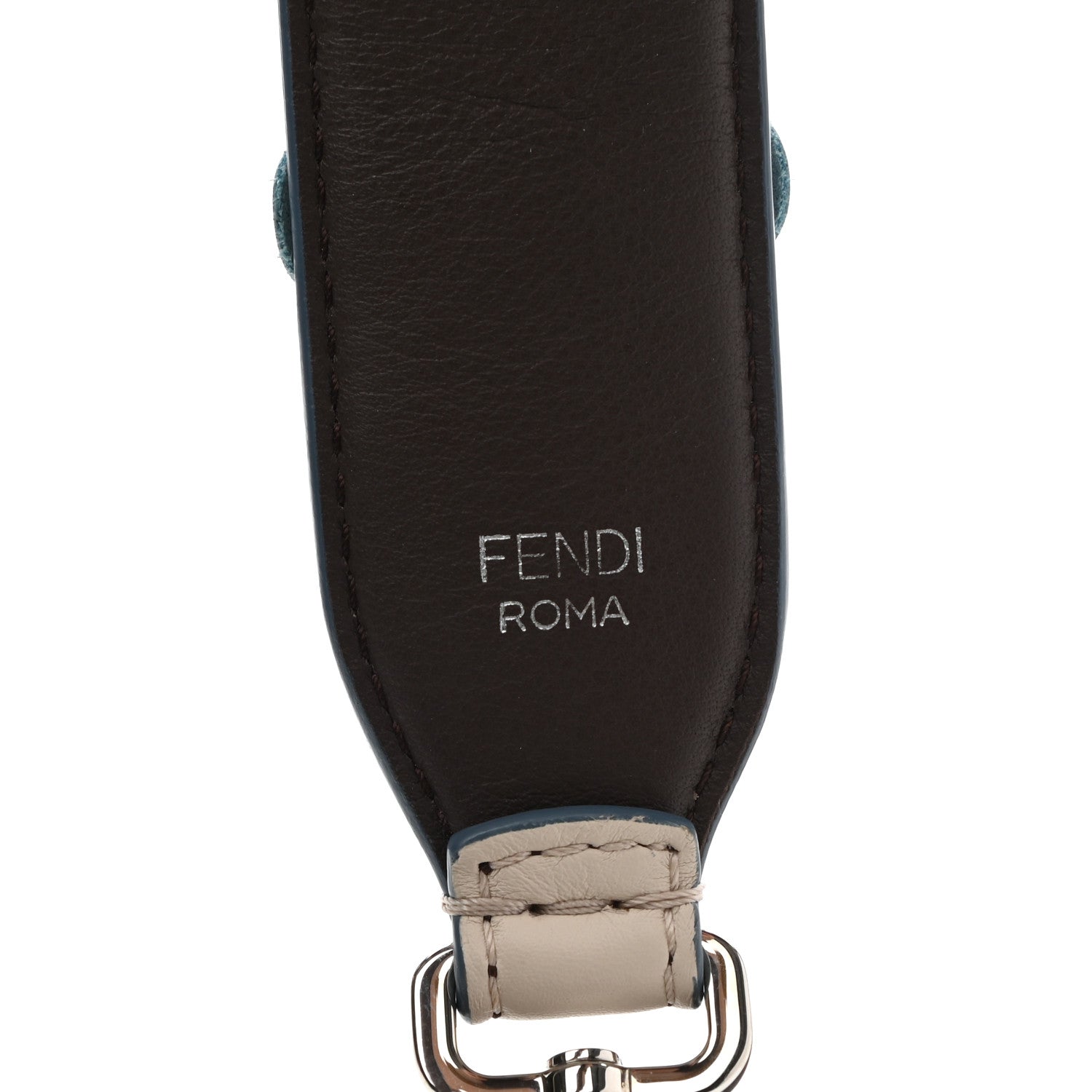 Fendi Vitello Dolce Flowerland Studded Strap You Camelia Moresco Multicolor 3 of 7