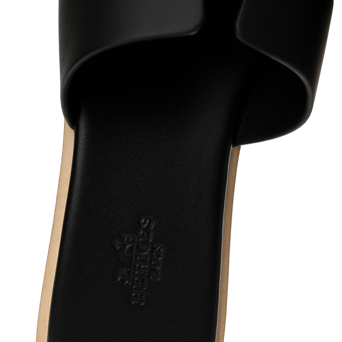 Calfskin Cork Eze 30 Sandals 38 Black